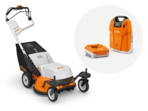 vejapjove stihl pro rma 765 0 v su akumuliatoriumi ar 3000 l ikrovikliu al501 adapteriu ir laidu krovimui main 1