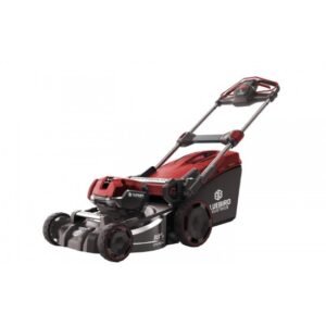 akumuliatorine vejapjove bluebird lm 22 46t su 2x5 ah akumuliatoriais ir ikrovikliu 01