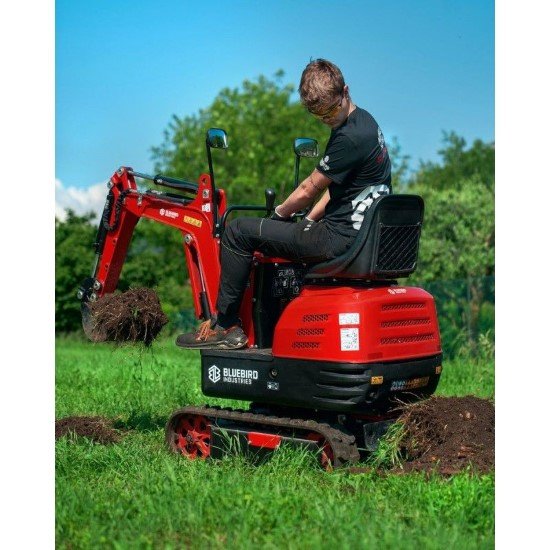 blue bird mini ekskavatorius mex 600 03