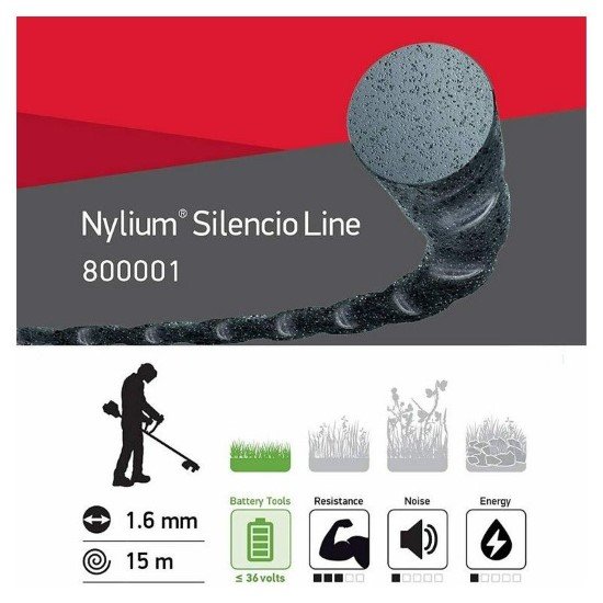 oregon nylium silencio pjovimo valas 24mm 15m 03