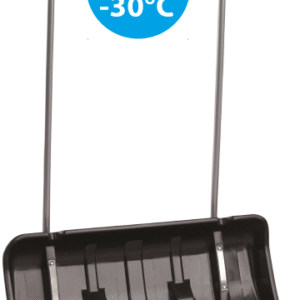 Kastuvas-stumtuvas sniegui 79cm su ratukais
