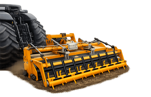 Dirvožemio frezos sodo parko technikoje Dirvožemio frezos sodo parko technikoje