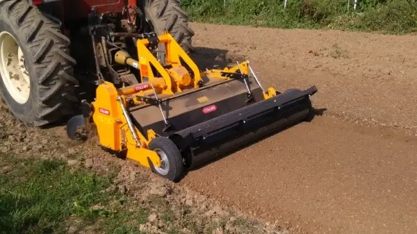 Collari akmenų freza lysvių formuotojas ACLISB dirvos paruošimas