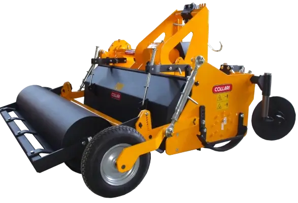 Collari ACLISB lysvių formuotojas su galiniu volu dirvos lyginimui