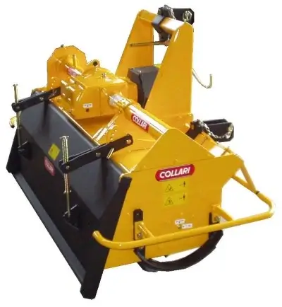 Rotacinis kultivatorius ACLL su galiniu lyginimo gaubtu Collari