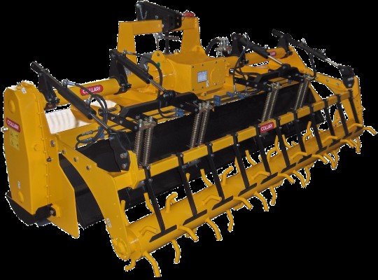 Rotacinis kultivatorius ACS su galiniu lyginimo gaubtu ir spyruokline sistema