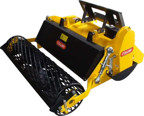 Collari FISL akmenų freza su grotelių tipo lyginimo volu