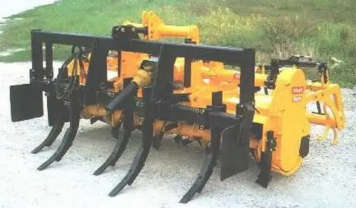 Collari giluminis purentuvas ELC naudojamas su rotacine freza dirvos paruošimui Lietuvoje