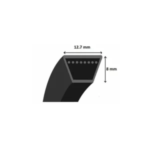 Dirželis trapecinis 4L 79" (200,7 cm)