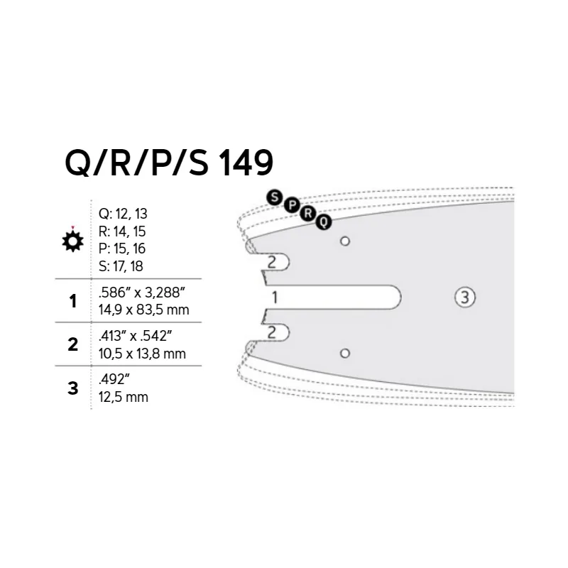 Juosta SpeedMax, .404"/59cm/2,0mm - Image 2
