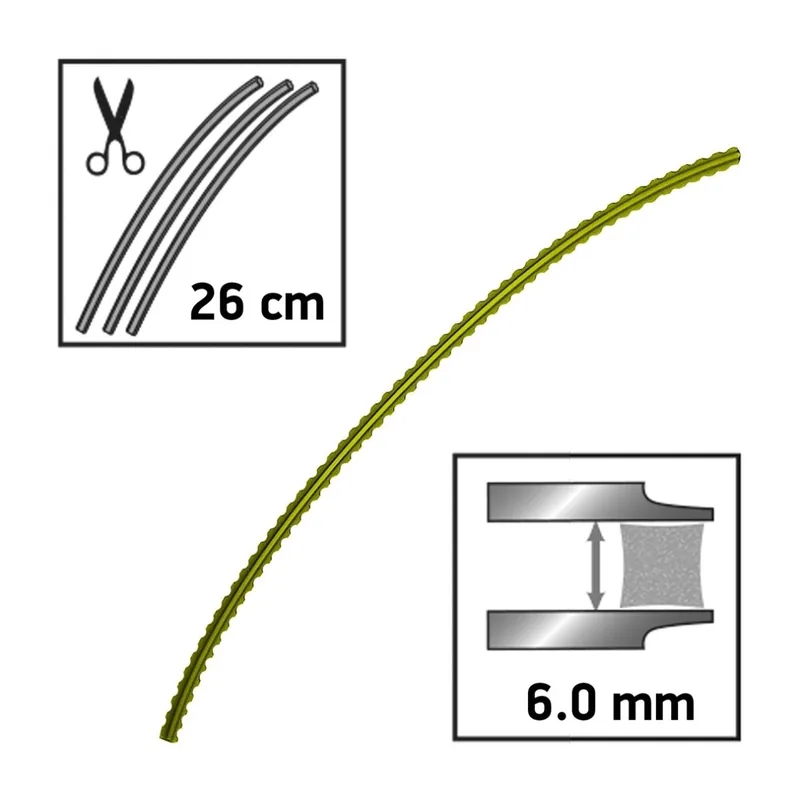 Valas Techni-Blade, 6mm, 50 vnt. - Image 2
